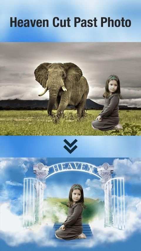Heaven Photo Frame screenshot 1