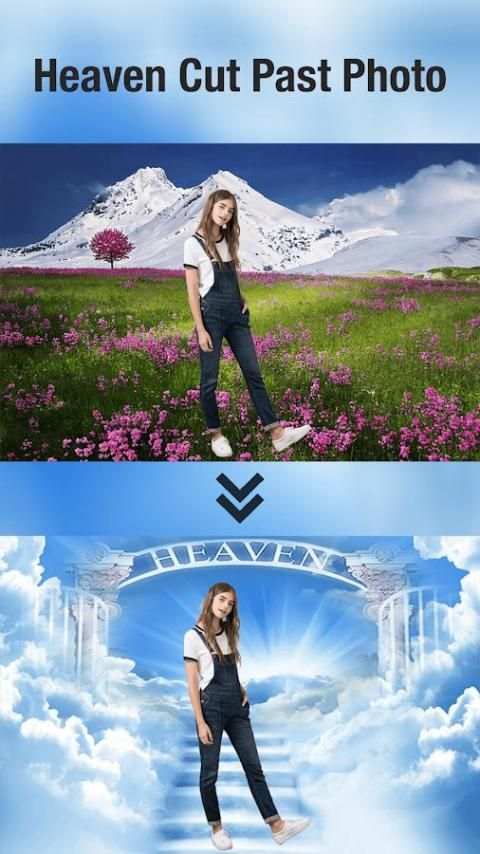 Heaven Photo Frame screenshot 2