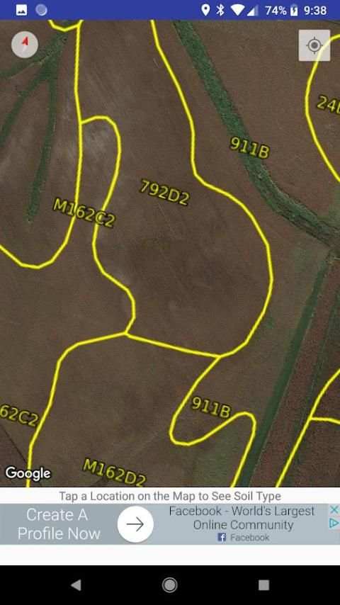 The Soil Map App स्क्रीनशॉट 1