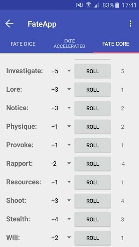 FATE App स्क्रीनशॉट 2
