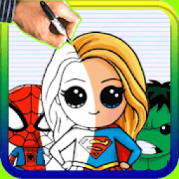 ikon How To Draw Justice League