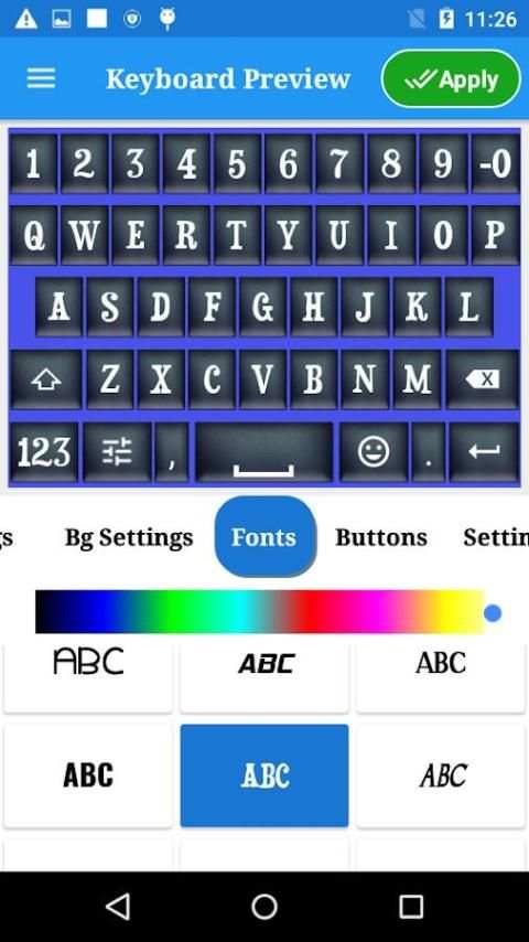 A Photo Keyboard - Change keyboard Themes screenshot 1