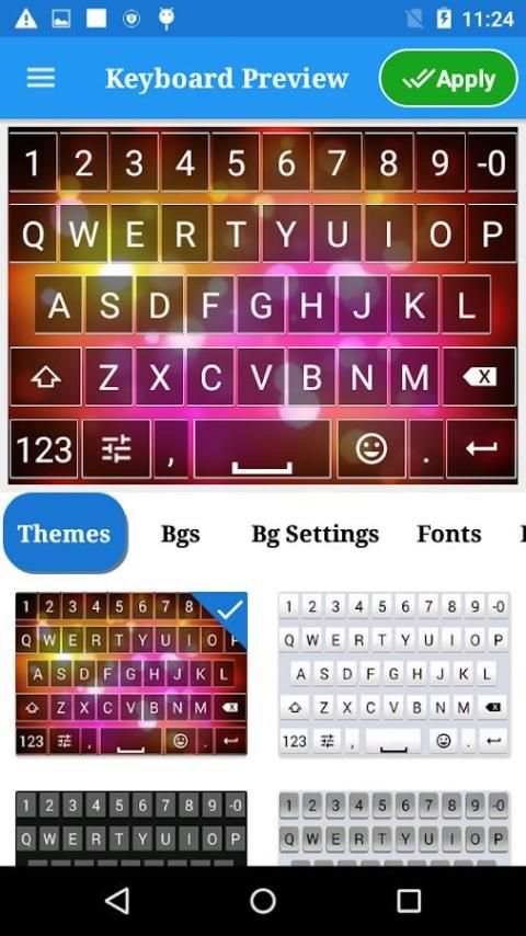 A Photo Keyboard - Change keyboard Themes screenshot 11