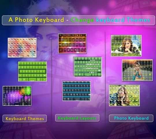 A Photo Keyboard - Change keyboard Themes screenshot 4