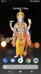 4D Lord Vishnu Live Wallpaper screenshot 5