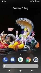 4D Lord Vishnu Live Wallpaper screenshot 1