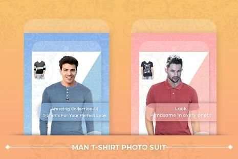 Man T-Shirt Photo Editor screenshot 1
