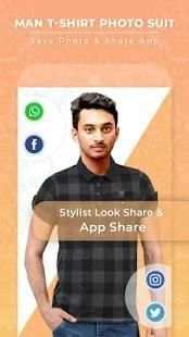 Man T-Shirt Photo Editor screenshot 2