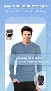 Man T-Shirt Photo Editor screenshot 5