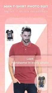 Man T-Shirt Photo Editor screenshot 4