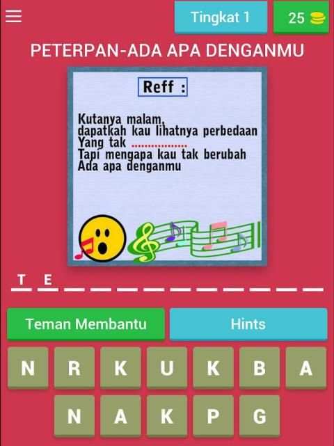 Tebak Lirik Lagu Populer screenshot 8