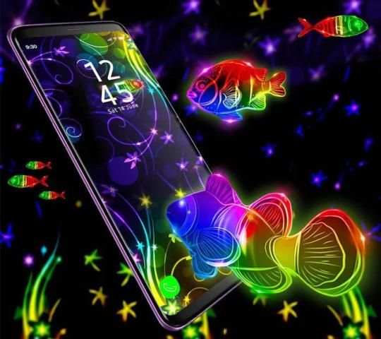 Neon Fish APUS Live Wallpaper screenshot 4