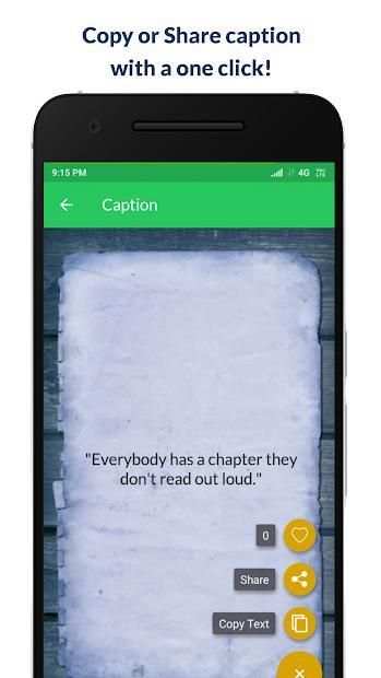 Creative Caption for Instagram & Facebook Photo स्क्रीनशॉट 2