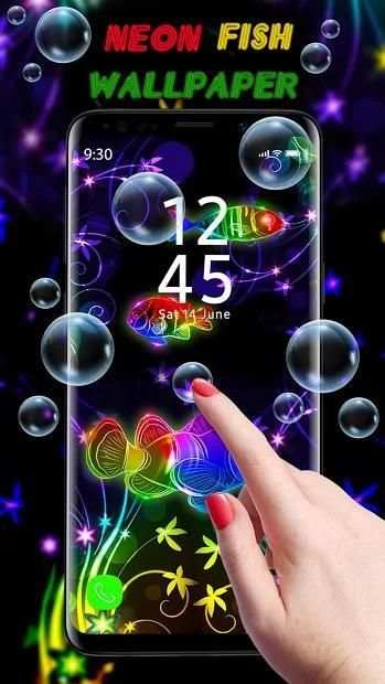 Neon Fish APUS Live Wallpaper screenshot 3