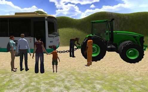 Tractor Pull Transporter 3D स्क्रीनशॉट 2