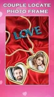 Love Locket Photo Frame : Couple Photo Frame screenshot 2