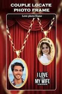Love Locket Photo Frame : Couple Photo Frame screenshot 4