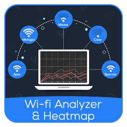 WIFI Heat Map: Measure wifi signal strength आइकन