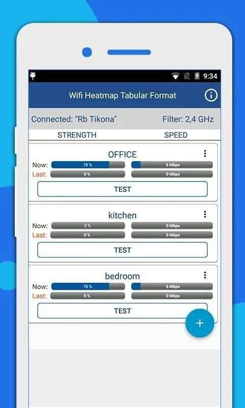 WIFI Heat Map: Measure wifi signal strength screenshot 4
