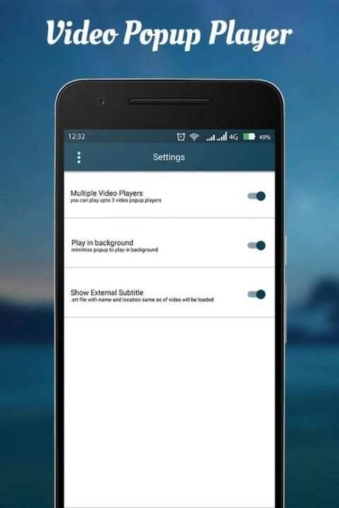 Video Popup Player Floating -Floating Video Player screenshot 3