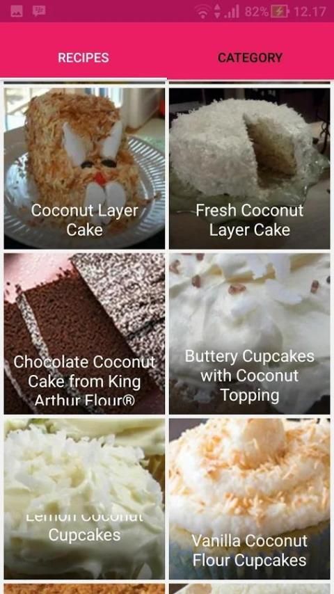 Coconut Cake Recipes स्क्रीनशॉट 5