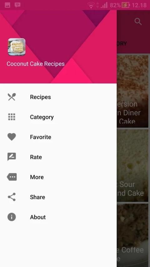 Coconut Cake Recipes screenshot 1