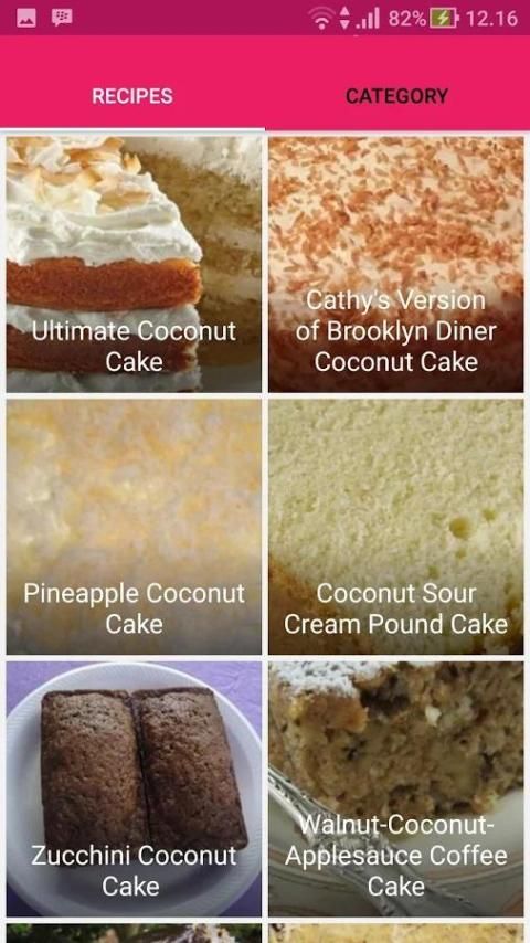 Coconut Cake Recipes screenshot 8