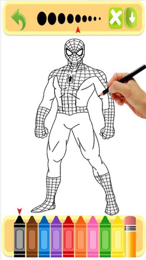 How To Draw Spider Man Step by step screenshot 6