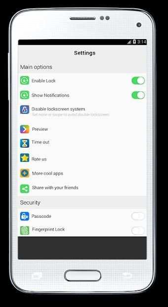 Fingerprint LockScreen IOS screenshot 5