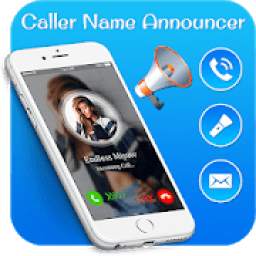 Caller Name Announcer Speaker & SMS