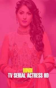 Hindi TV Serial Actress HD screenshot 4