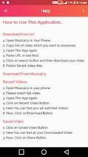 Downloader for Musically screenshot 5