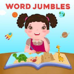 Kids Word Jumbles - Toddlers Hidden Word Games