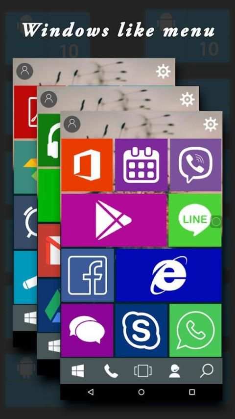 Win 10 Launcher screenshot 2