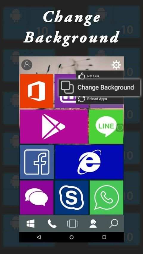 Win 10 Launcher screenshot 1