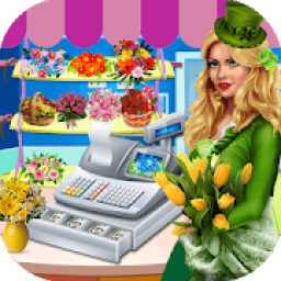 Rose Flower Shop Manager: Girls Garden Design icon