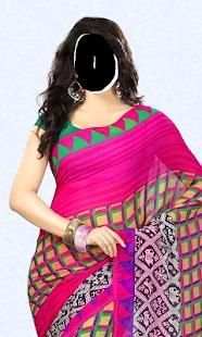 Woman Saree Photo Montage screenshot 5
