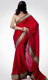 Woman Saree Photo Montage screenshot 2
