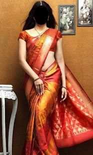 Woman Saree Photo Montage screenshot 6