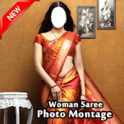 ikon Woman Saree Photo Montage