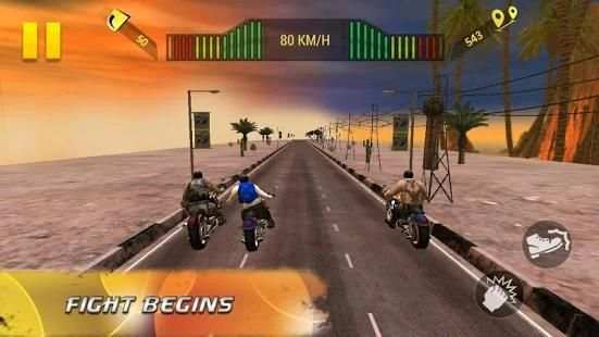 Moto Attack 3D Bike Race 2016 स्क्रीनशॉट 5