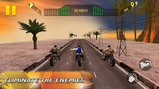 Moto Attack 3D Bike Race 2016 स्क्रीनशॉट 4