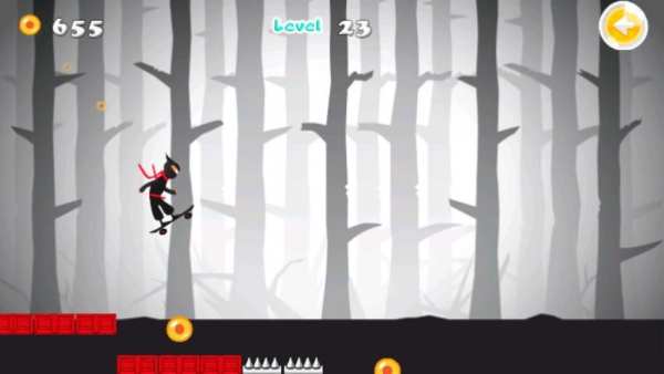 Shadow Skateboard Ninja screenshot 2