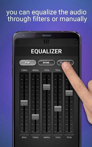 Volume Booster & Equalizer screenshot 1