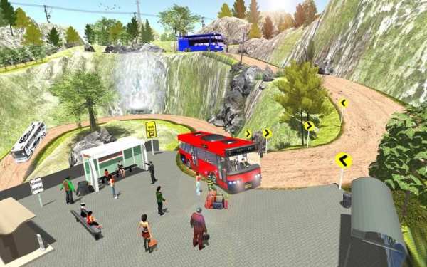Coach Bus Driving Simulator 3d 2018 screenshot 13