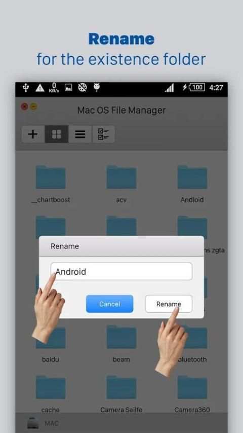 Mac OS File Manager - Mac OS File Explorer screenshot 2