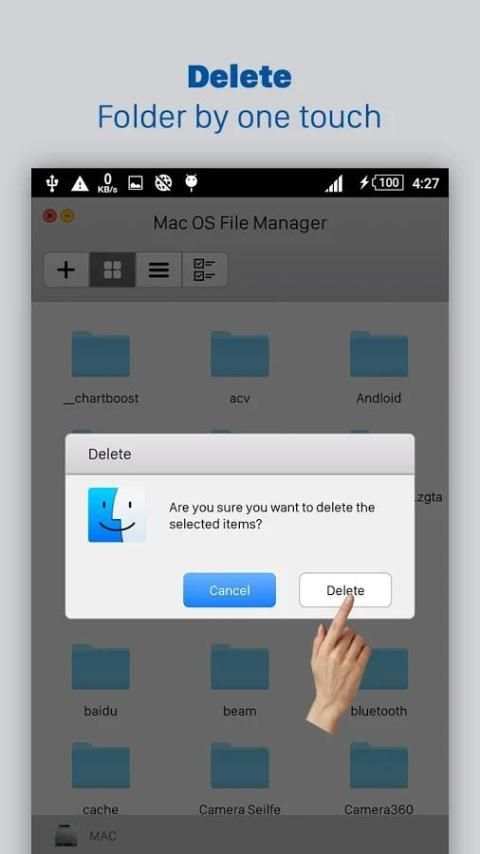 Mac OS File Manager - Mac OS File Explorer screenshot 1