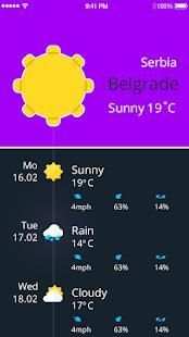 Transparent weather screenshot 2