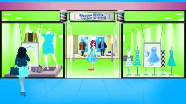 High School Doll Tailor Shop screenshot 1