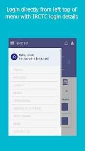 IRCTC Train Ticket Booking PNR Live Running Status screenshot 5